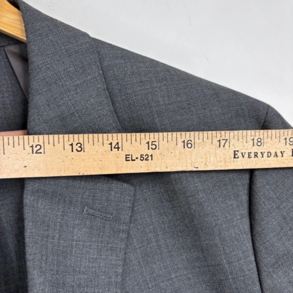 Banana Republic Blazer 44R Slim Fit Wool Suit Jacket Classic Preppy Academia